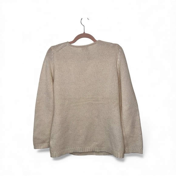 Laundry by Shelli Segal 100% Cashmere Cable Knit Sweater – Size L (NWOT) - Picture 3 of 8